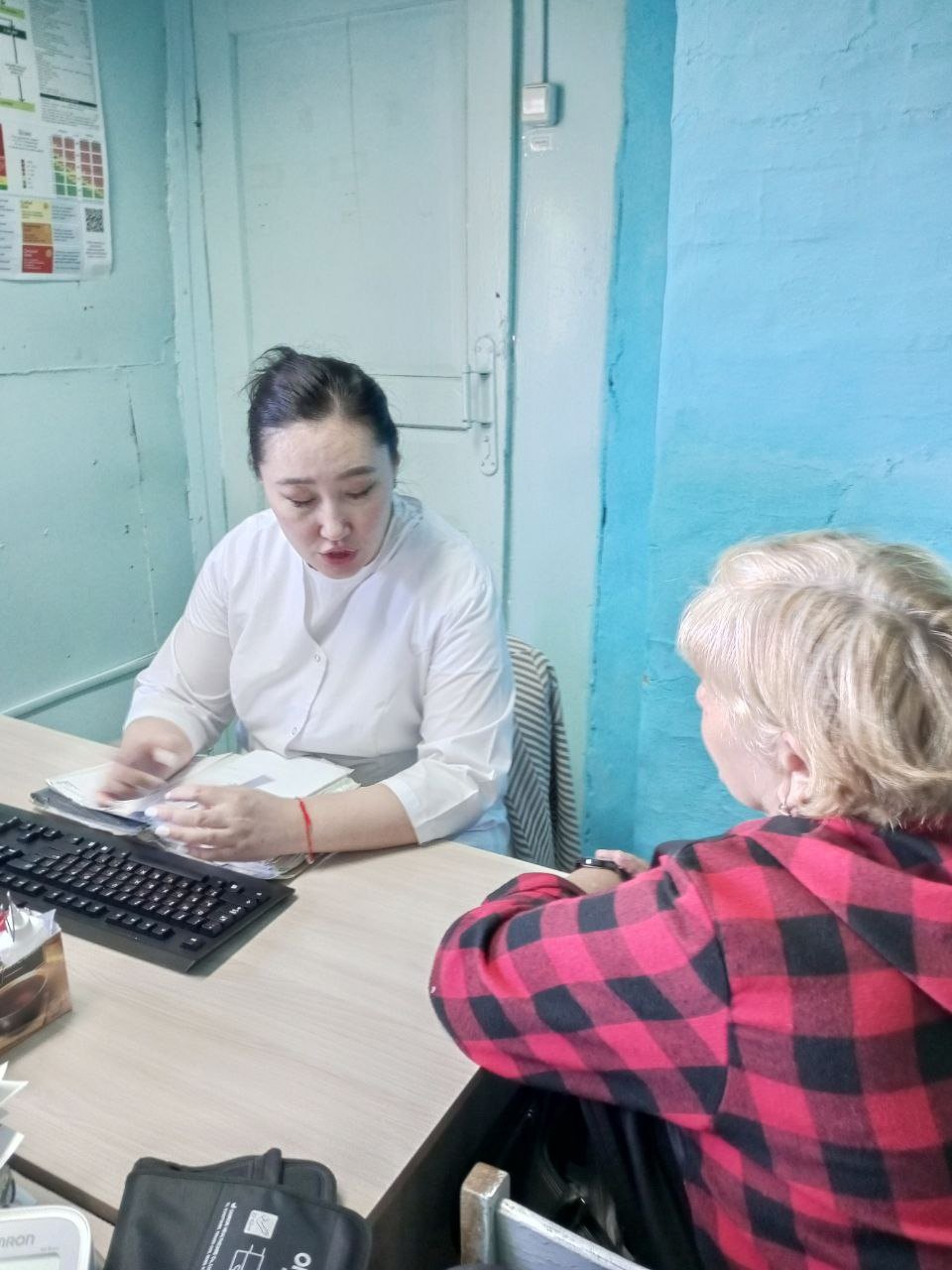Социальный работник на страже здоровья!